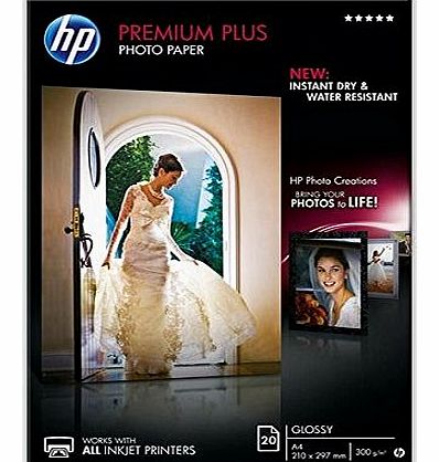 Hewlett Packard A4 Premium Plus Photo Paper