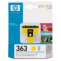 HP Ink Cartridge No. 363 Yellow 6 ml Ref C8773EE