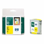 HP No.12 - C4806A 55ml Yellow Ink Cartridge