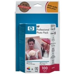 HP Photo Paper And 1 Cartridge Value Pack