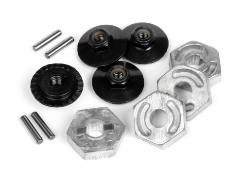HPi 17m Hex Hub Set For E-Savage (4Pcs With L.Nuts)