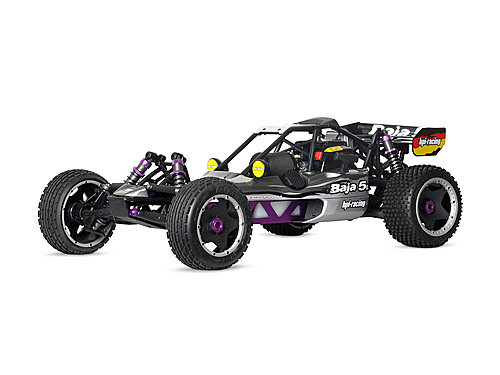 HPi Baja 5B Buggy Painted Body Graphite Grey/Silver