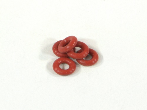 HPi Silicon O-Ring P-3 (Red) (5Pcs)