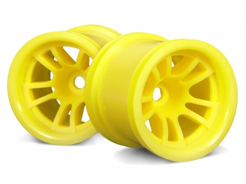 Hpi Split Truck Wheel Yellow 2Pcs