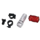 BICYCLE/BIKE/CYCLING FRONT AND REAR LED LIGHT/LAMP SET