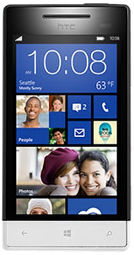 HTC Windows Phone 8S UK Sim Free Smartphone - White/Black