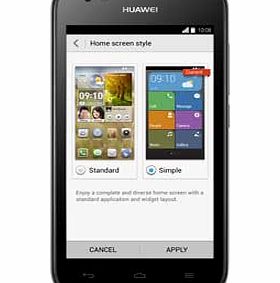 Huawei Sim Free Huawei Ascend Y550 Mobile Phone - Black