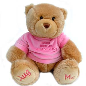 Hug Me Bear Pink Jumper