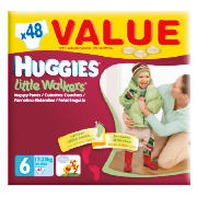 huggies Little Walkers Size 6 Value Box (x48)