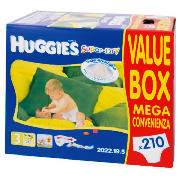 Huggies Sdry 3 Mega Value 210