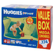 Huggies Sdry 4  Mega Value 174