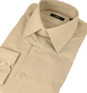 Beige Long Sleeve Cotton Shirt (Black Label)