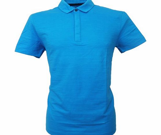 Hugo Boss Black Label Vito Mens Polo Shirt in Blue