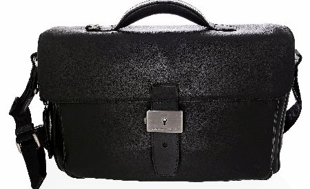 Hugo Boss Black Leather Briefcase