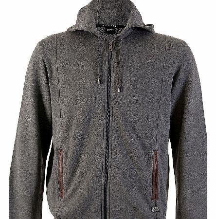 Hugo Boss Grey Jacket Hooded BM