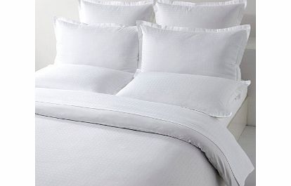 Hugo Boss Icon Bedding White Fitted Sheets Single