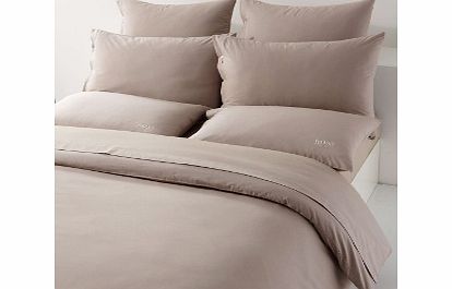 Hugo Boss Plain Dye Bedding Honey Pillowcase Regular