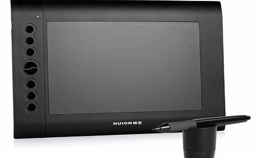 Huion H610N 10``x6.25`` USB Art Graphics Drawing Tablet Pad Cordless Pen Hotkey