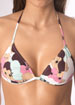 Capri underwired triangle bikini top