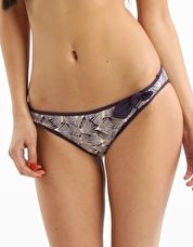 Huit, 1295[^]197040 Sarong Song Low Waisted Brief - Violet