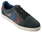 Stadil Low Blue/White Leather Trainers