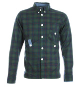 Bilo Dark Green Check Shirt