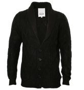 Black Chunky Cardigan