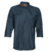 Humor Rowdy Blue Denim Shirt