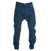 Zanko Marine Blue Chino Trousers -