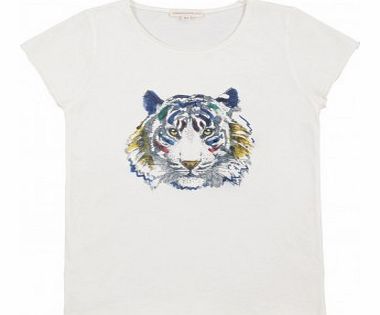 Tiger T-shirt Off white `2 years,8 years,10