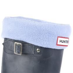 Hunter Female Hunter Socks Comfort Calf Knee Boots in Blue