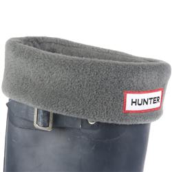 Hunter Female Hunter Socks Comfort Calf Knee Boots in Charcoal