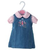 Hunter Toys Ltd Dolls Denim Dress and Pink Top - Petite Dolls 16/18