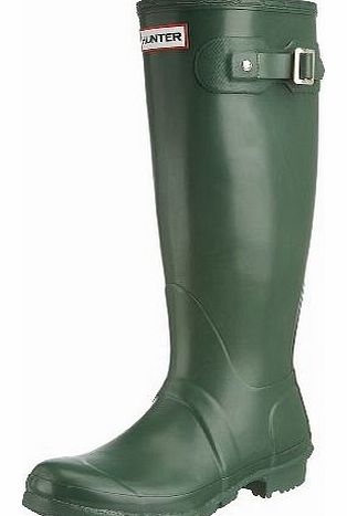 Hunter Unisex-Adult Original Tall Wellington Boots, Green, 4 UK