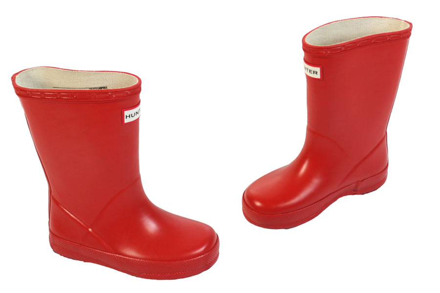 Hunter Wellies - Kids First Classic Welly - Red