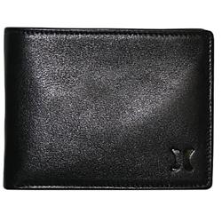 Broker Bifold Leather Wallet - Black
