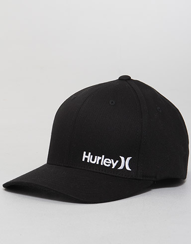 Hurley Corp Flexfit cap - Black