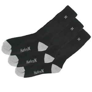 Crew Socks 3 Sock pack - Black