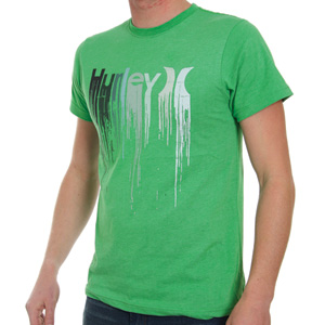 Hurley One and Only Dripper Tee shirt - Heather