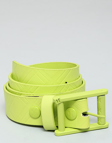 Hurley One and Only Fitted PU belt - Zest Green