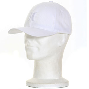 Hurley One and Only Flexfit cap - White/White