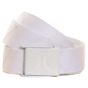 Hurley One and Only Web belt - White