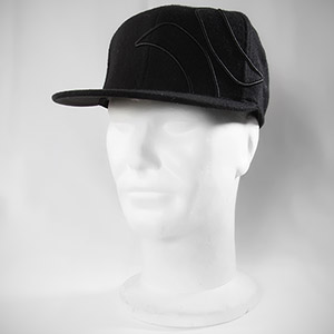 Hurley Resisted Solid Tonal Flexfit cap - Black