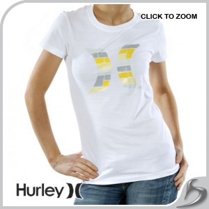 T-Shirt - Hurley One & Icon T-Shirt - White