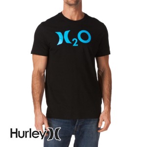 T-Shirts - Hurley H2O Logo T-Shirt - Black