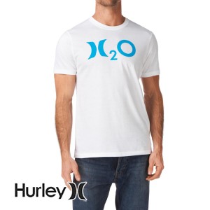 T-Shirts - Hurley H2O Logo T-Shirt - White