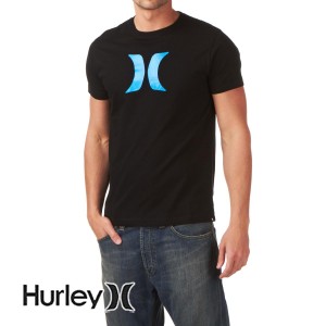 T-Shirts - Hurley Icon Black T-Shirt -