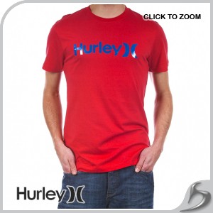 T-Shirts - Hurley One & Only T-Shirt - Red