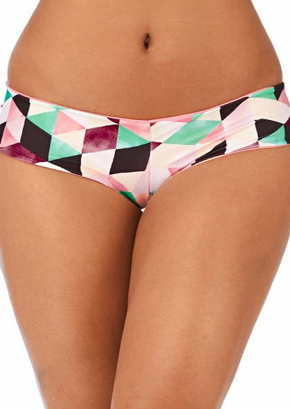 Hurley Womens Hurley Prism Reversible Bikini Bottom -