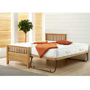 Hush Oakrest 3FT Single Guest Bed Inc 2 mattresses